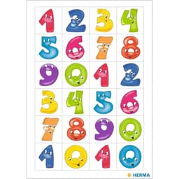 Stickers Decor Numbers Funny 1-0 - Image 2