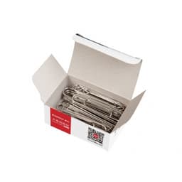 Paper Clip Comix 50Mm  50/Pack Silver B3503 - Image 2