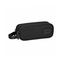 Pencil Case Basics 2 Comp. Black 842333513 - Image 1