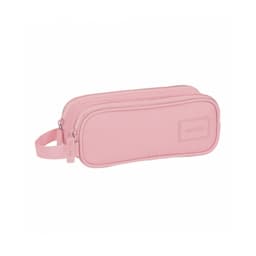 Pencil Case Basics 2 Comp. Pink 842337513 - Image 1