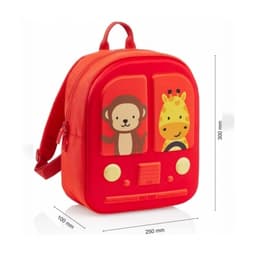 Backpack Miquelrius Bus Stop Small Red 19390 - Image 5