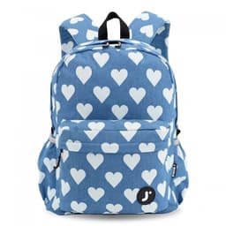 Backpack Jworld Oz Large 42Cm Denim Heart Jw-100 - Image 1