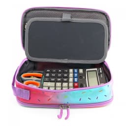 Pencil Case Jworld Doodle 2 Comp. Confetti Pc2501 - Image 3