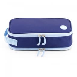 Pencil Case Jworld Doodle 2 Comp. Navy Pc2501 - Image 4
