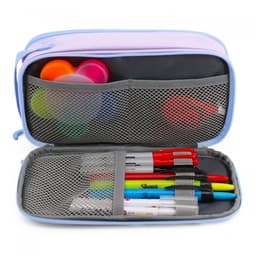 Pencil Case Jworld Doodle 2 Comp. Purple Pc2501 - Image 3