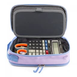 Pencil Case Jworld Doodle 2 Comp. Purple Pc2501 - Image 4