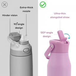 Water Bottle Jworld Flowee 22 Oz Pink Wb26122 - Image 3