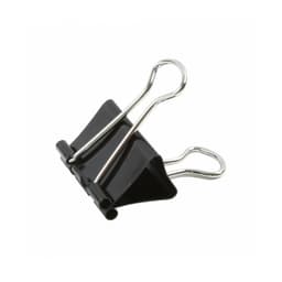 Binder Clip Comix 19Mm 12/Pack Black B3609 - Image 2