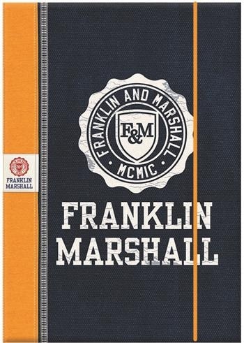 File Cardboard 3Flaps W/ Elastic Franklin & Marshall