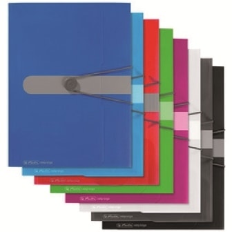 Wallet Folder Herlitz Pp A4 Grey Transparent 11206430