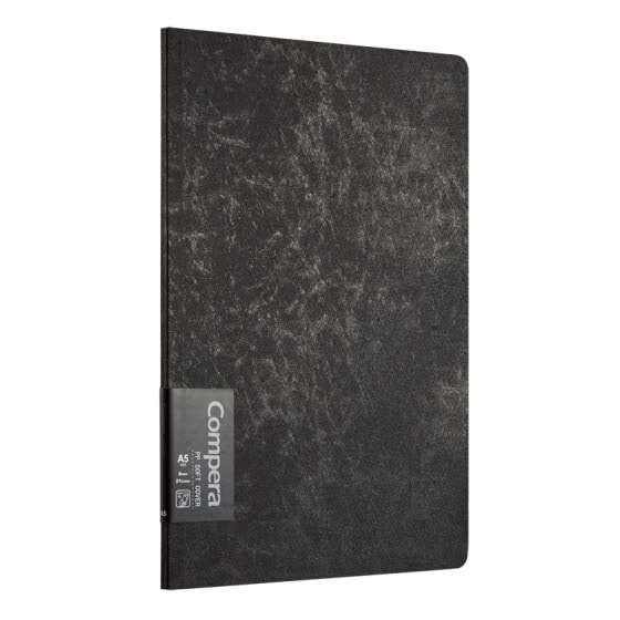 Notebook Comix Compera A5 Ruled 50Sh Pp Soft Black C7001T