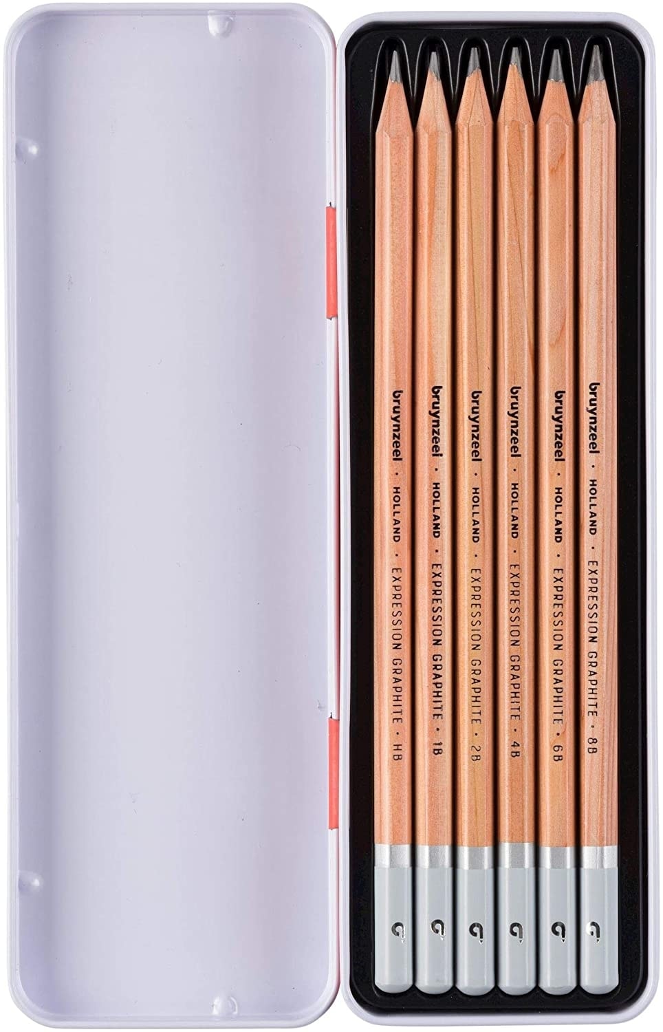 Pencil Bruynzeel Expression Graphite 6/Pack 60311006