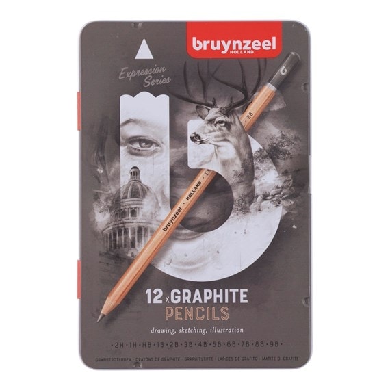 Pencil Bruynzeel Expression Graphite 12/Pack 60311012