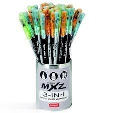 Pencil Bruynzeel Mxz 3 In 1 Penciltop Drum 1195R60