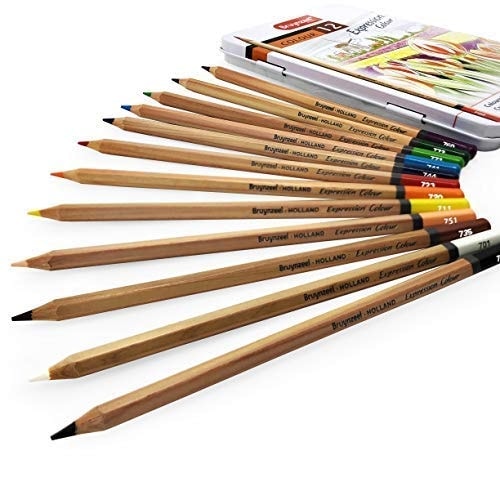 Colored Pencil Bruynzeel Expression 12/Pack