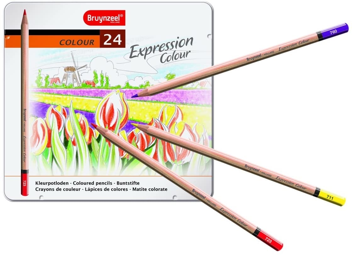 Colored Pencil Bruynzeel Expression 24/Pack