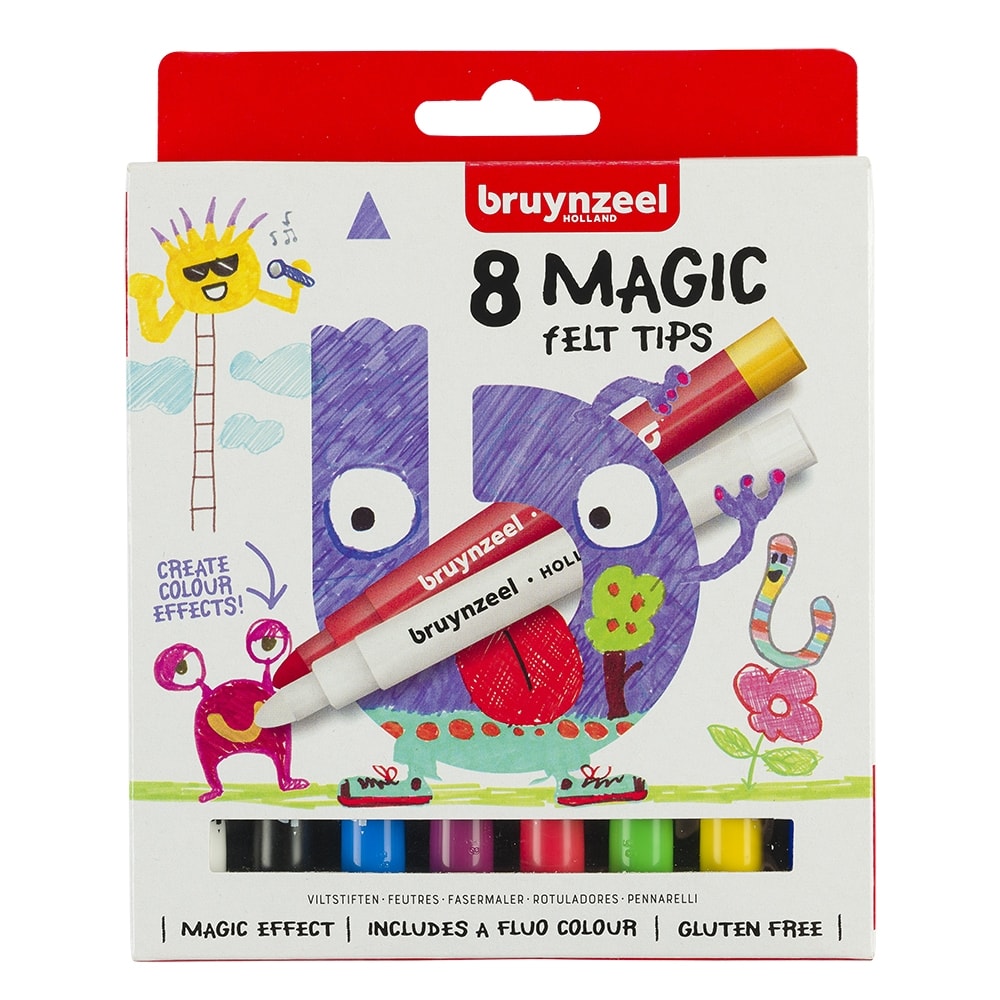 Marker Bruynzeel Magic 8/Pack 60126008