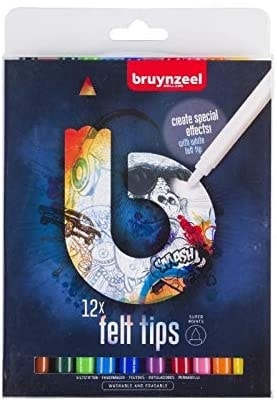 Marker Bruynzeel 12/Pack Dark 60224012