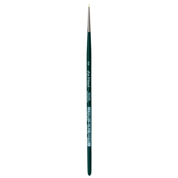 Davinci Nova Water Colour Brush Golden Synthetic Hair 1570 . Size -5