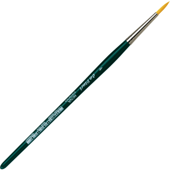 Davinci Nova Water Colour Brush Golden Synthetic Hair 1570 . Size 4