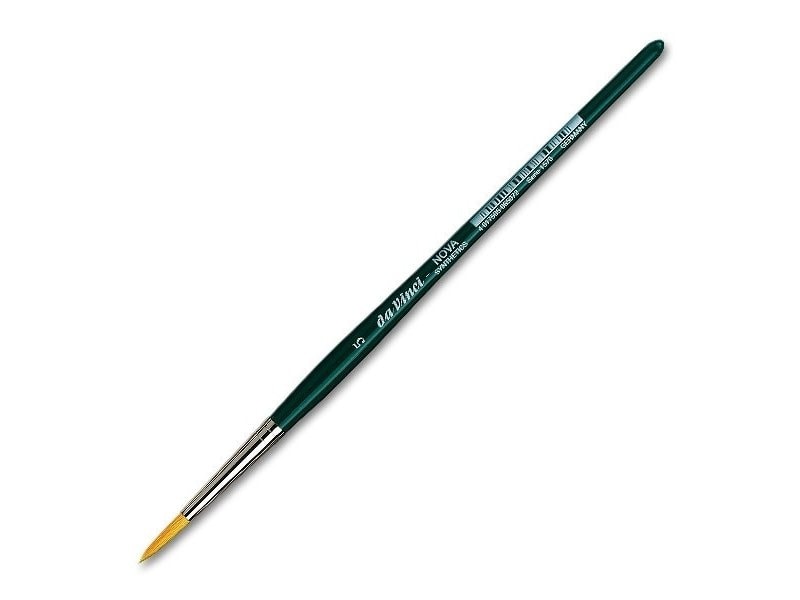Davinci Nova Water Colour Brush Golden Synthetic Hair 1570 . Size 5