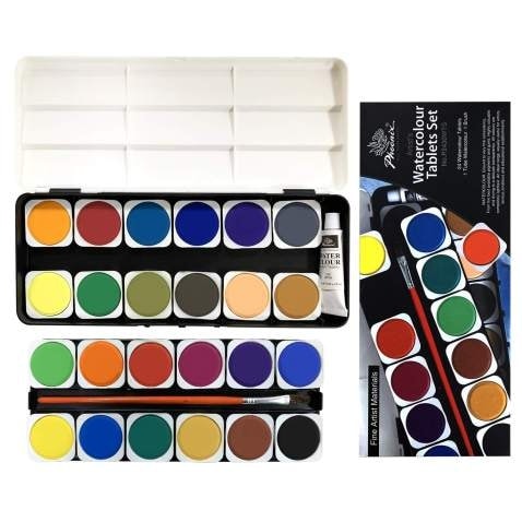 Watercolor Paint  Phoenix 24/Pack 30X4Mm