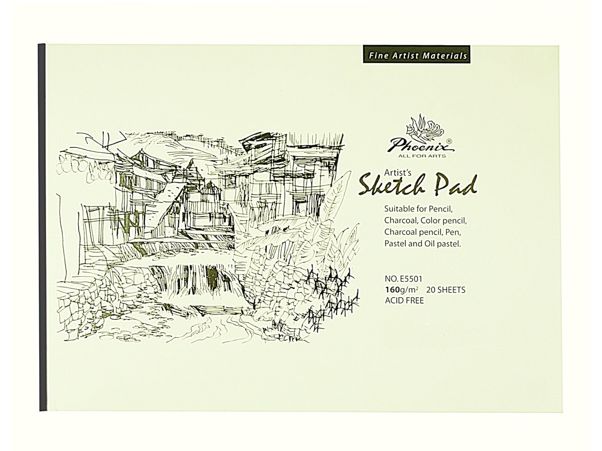 Sketch Pad Phoenix 210X297MM 20 Sheets 160GR E5501