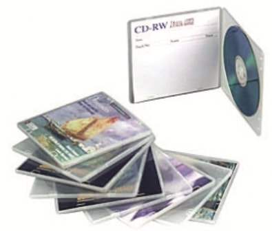 Cd Shell Aidata Ccd1-10 10 Pack Clear