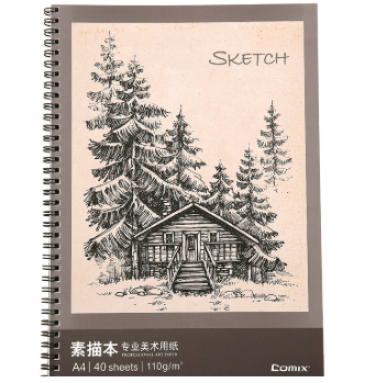 Sketchbook Comix A3 40Sh 110Gr Assorted C1520