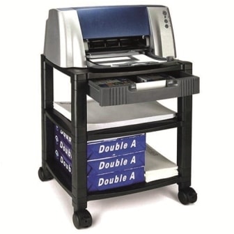Printer Cart Aidata Pc003D 3 Shelves With Drawer