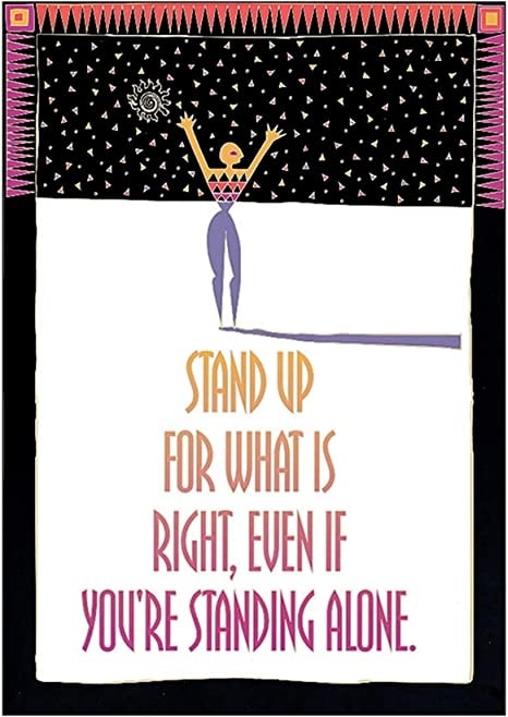Poster Trend Argus Ta62590 Stand Up For What Is Right