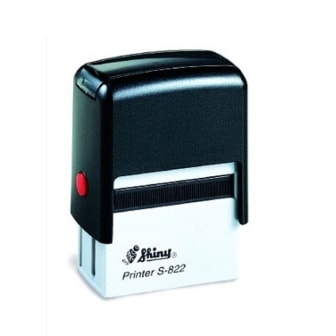 Stamp Shiny S-822 38X14Mm