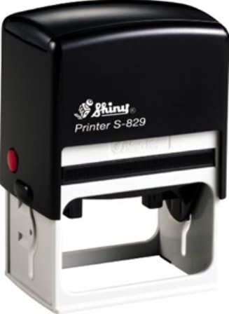 Stamp Shiny S-829 64X40Mm