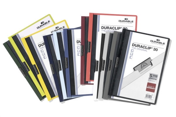 File W/Clip Durable Pp A4 Duraclip 2200
