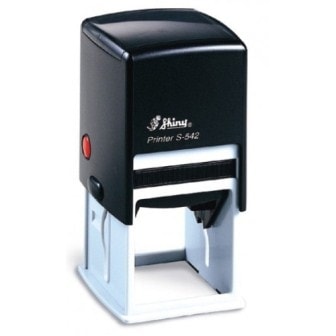 Stamp Shiny S-542 42X42 Mm