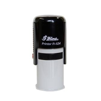 Stamp Shiny R-524 Round 24 Mm