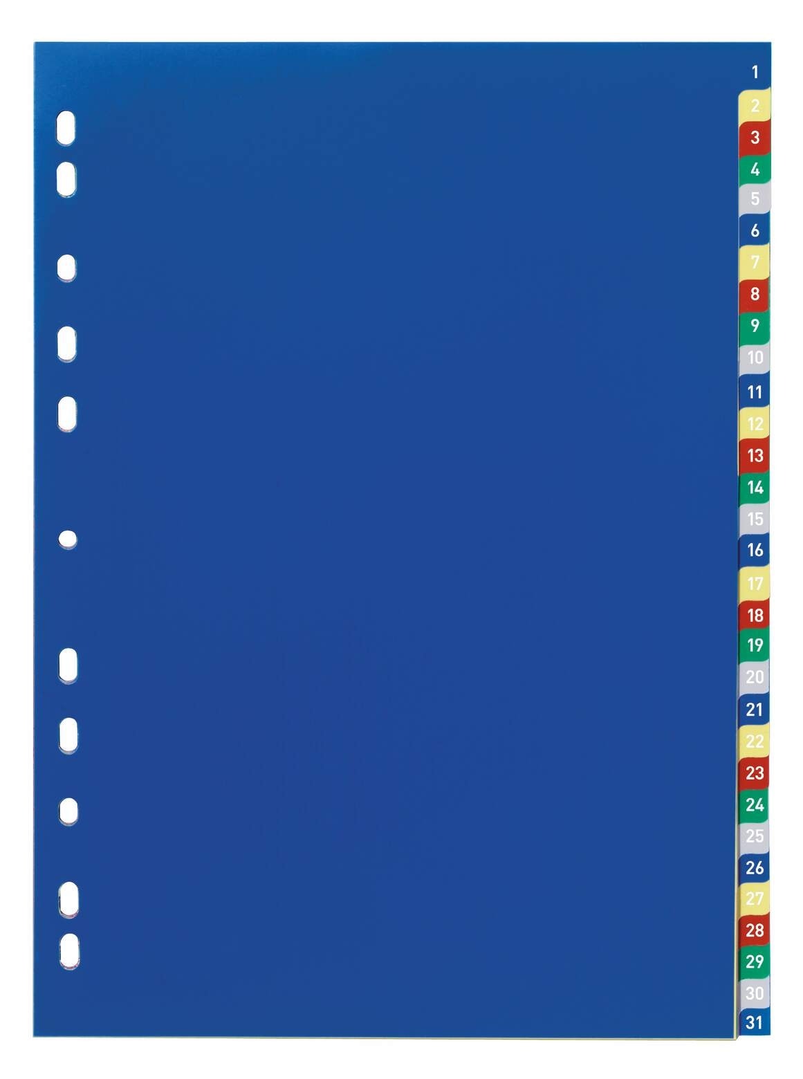 Divider Durable A4 Pp 1-31 Assorted 6756-27