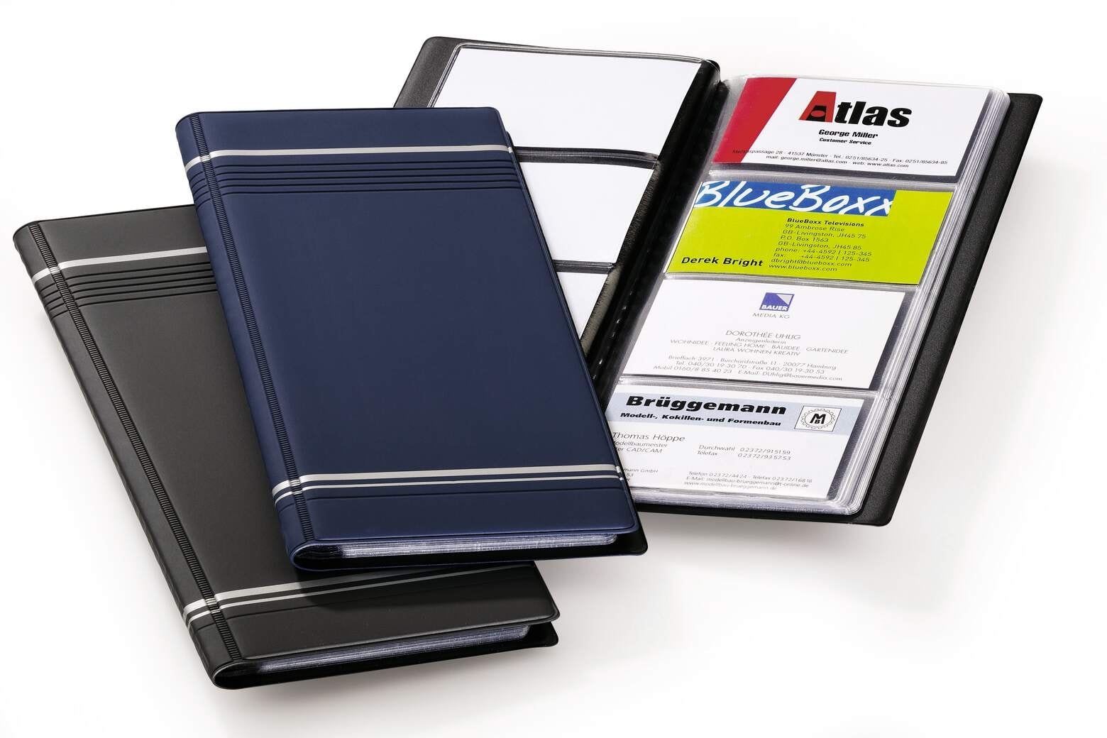 Business Card Album Durable Visifix 96 Cards Pvc 8581-58