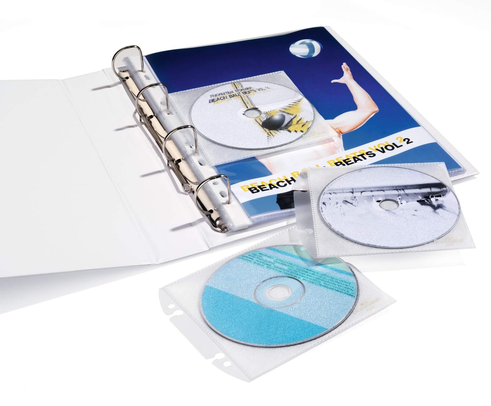 Cd Sleeve Durable Punched Margin 5223-19