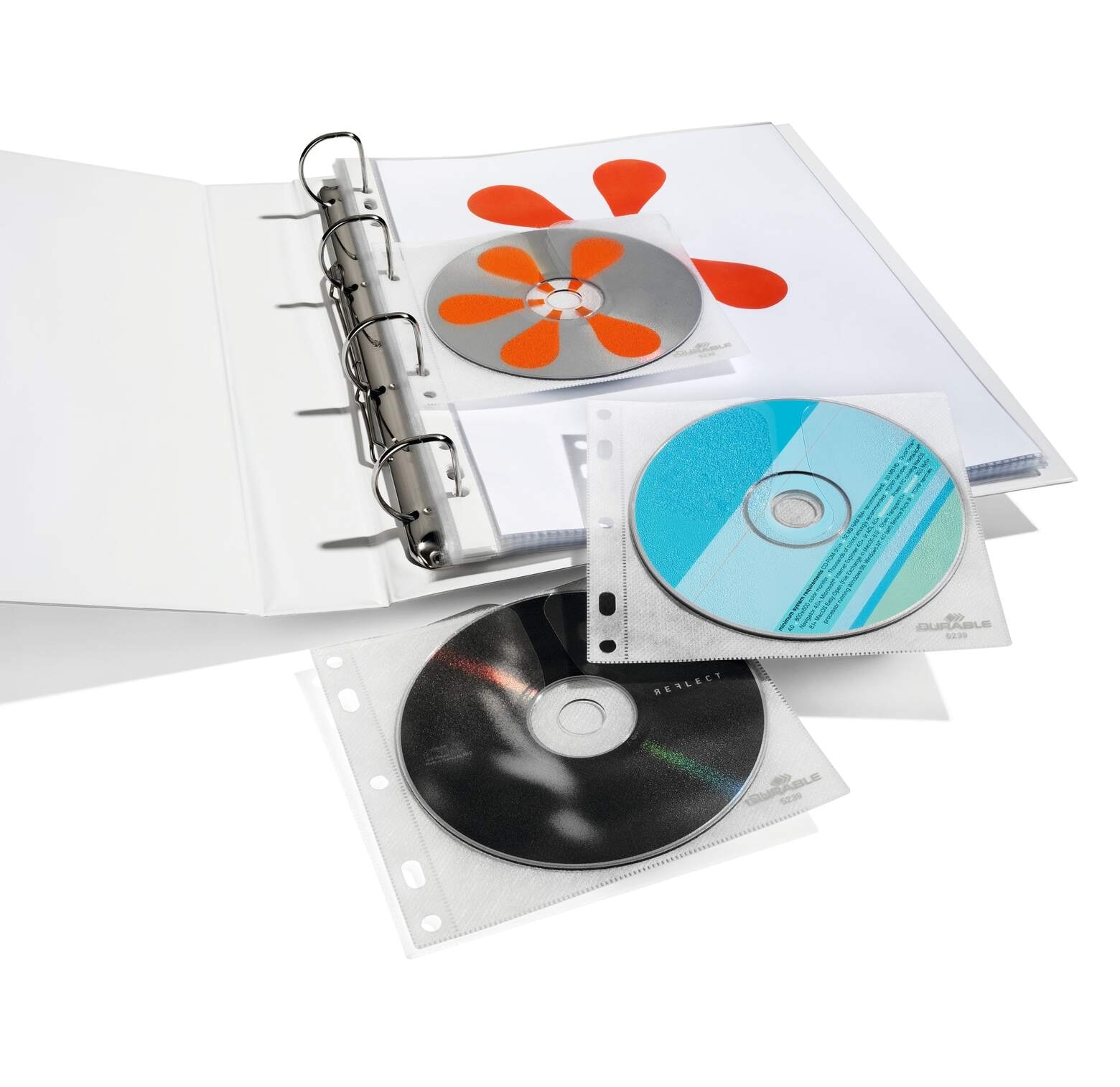Cd Sleeve Durable Punched With Protective Lining 5239-19