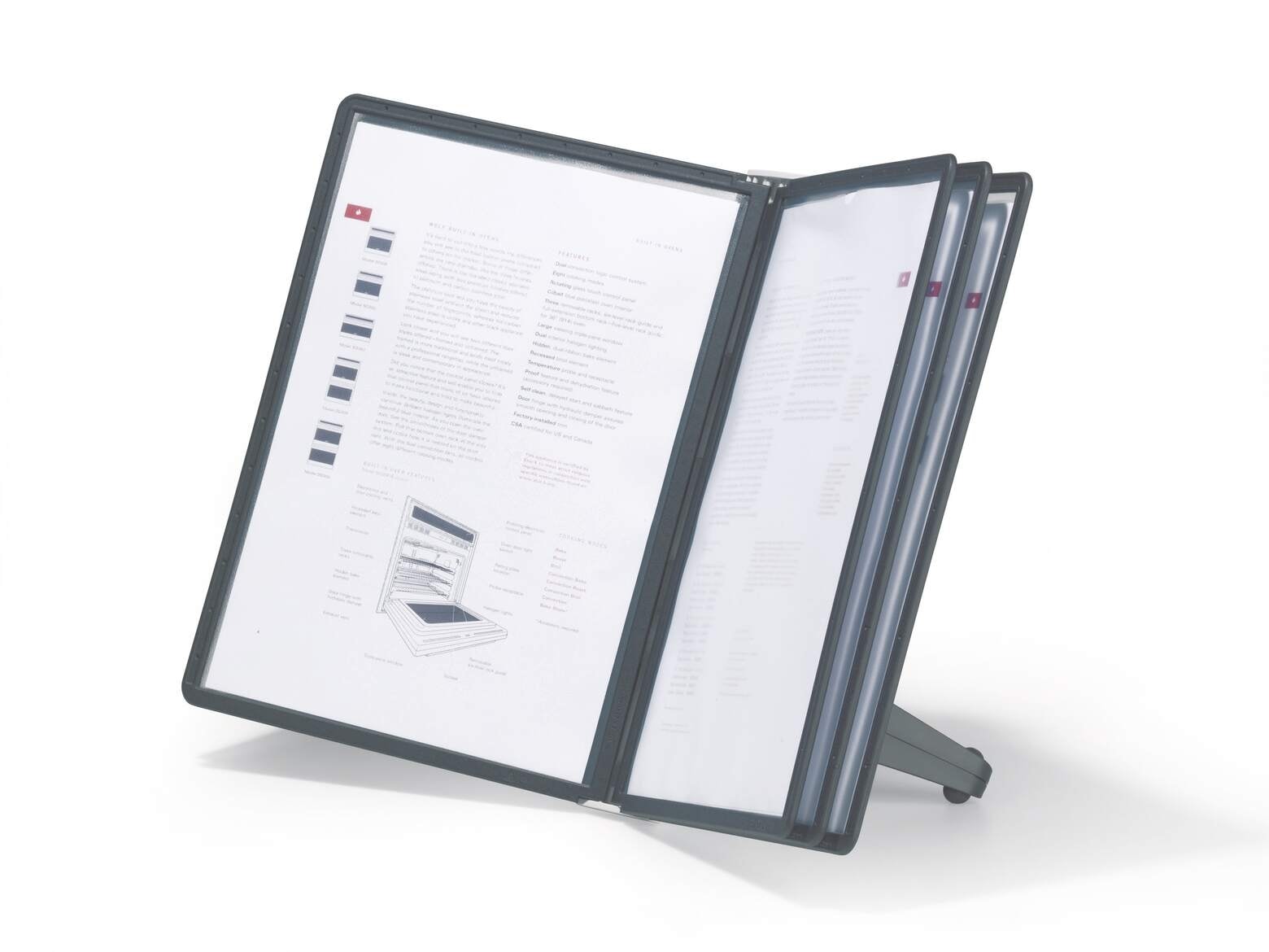 Display Unit Durable Sherpa Table System 5 Panels 5540-01