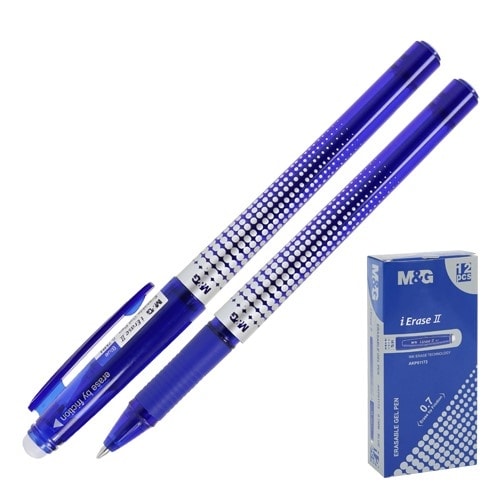 Pen Gel Erasable M&G 0.7Mm Blue Akp61173B