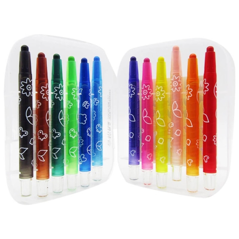 Twistable Crayon M&G 12/Pack Agmx4332