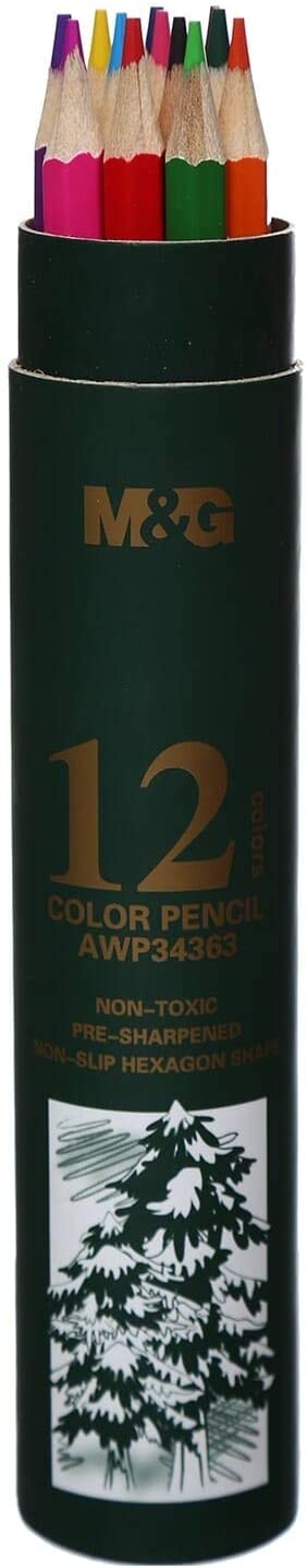 Colored Pencil M&G 12/Tube Awp34363