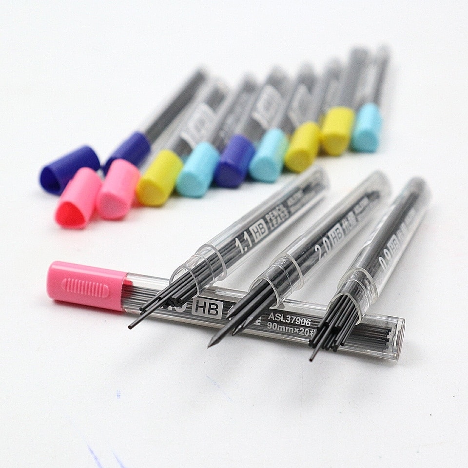 Pencil Lead M&G 2.0Mmx90Mm 2B Compass 6/Tube Asl37971