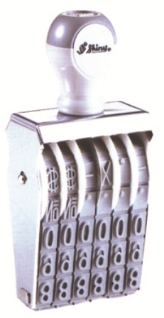 Stamp Shiny N210 Numberer Stamp 7Mm 10-Band