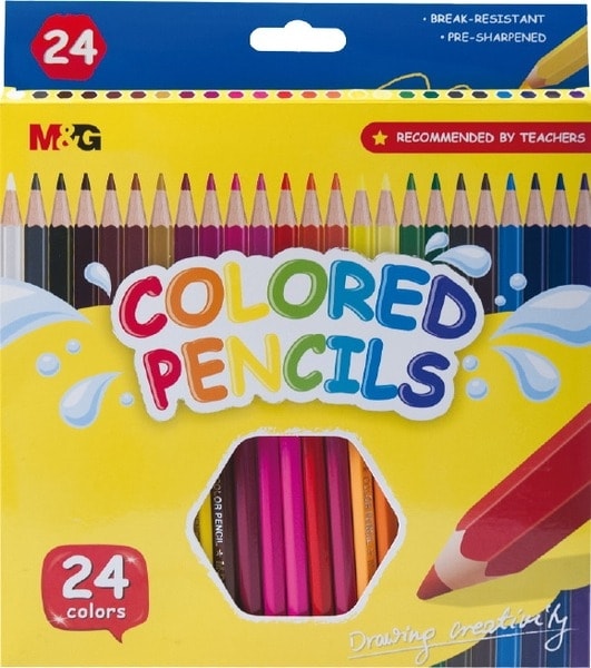 Colored Pencil M&G 24/Pack Awp34367