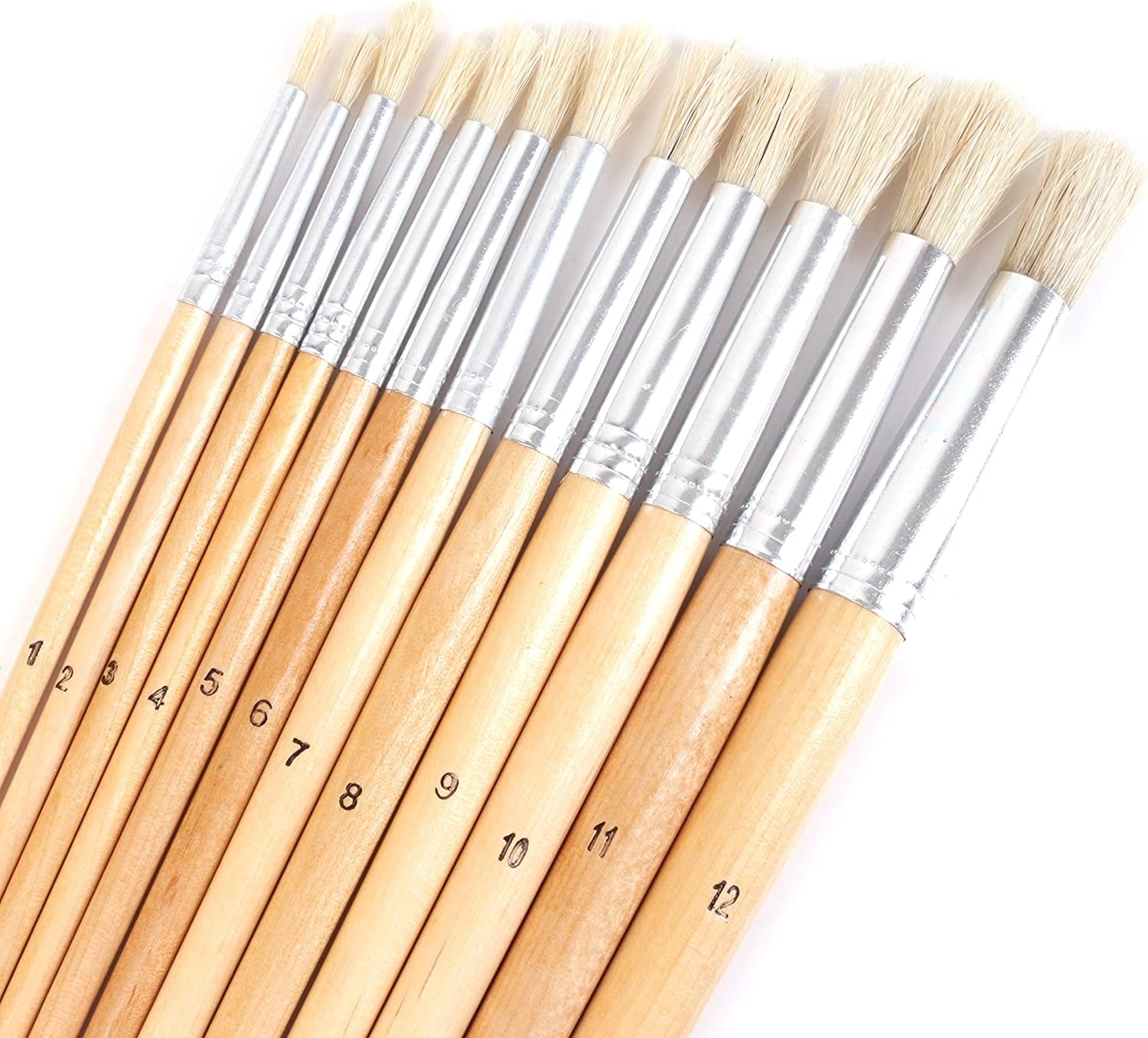 Brush Colour Magus Round Bristle Hair 12/Pack 582