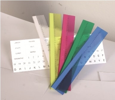 Index Tabs I Binder 20Cm Self Adhesive 5/Pack Sat-259