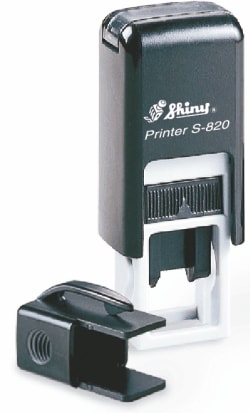 Stamp Shiny S-820 12X6Mm